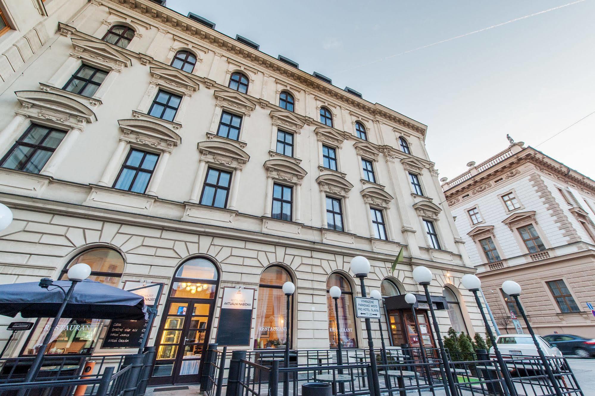 Hotel Slavia Brno Eksteriør bilde